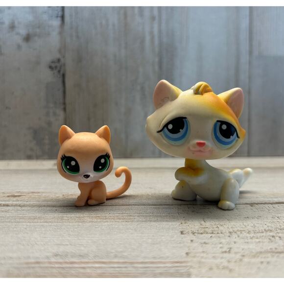 Littlest Pet Shop LPS Vintage Cat Kitten EUC - Picture 1 of 3